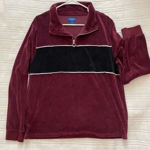 Quarter zip pullover